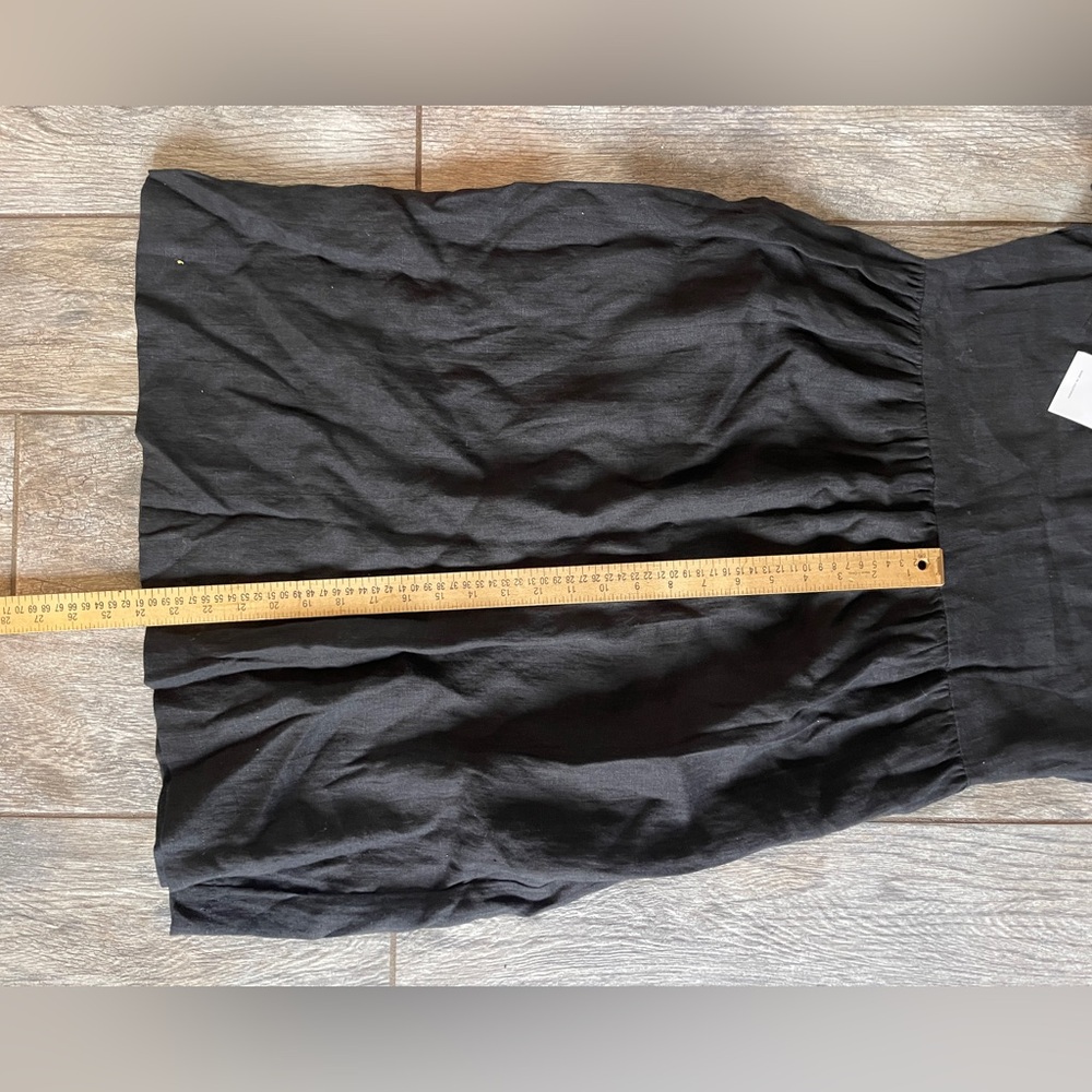 Pyne and Smith Black linen dress. Size XS - Picture 2 of 8
